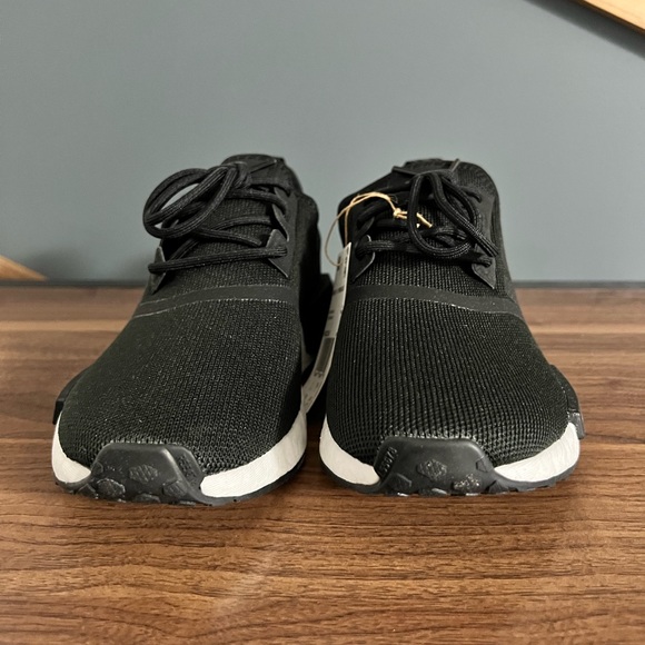New Adidas Kids NMD_R1 J Primeblue Shoes Size: 6.5 Black/White - Picture 6 of 14